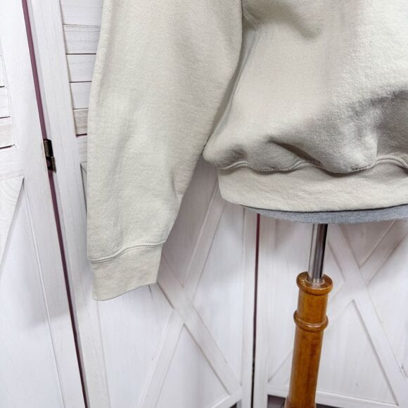 Just A Girl Who Lives Pickle Sweatshirt Tan Medium - Picture 8 of 14